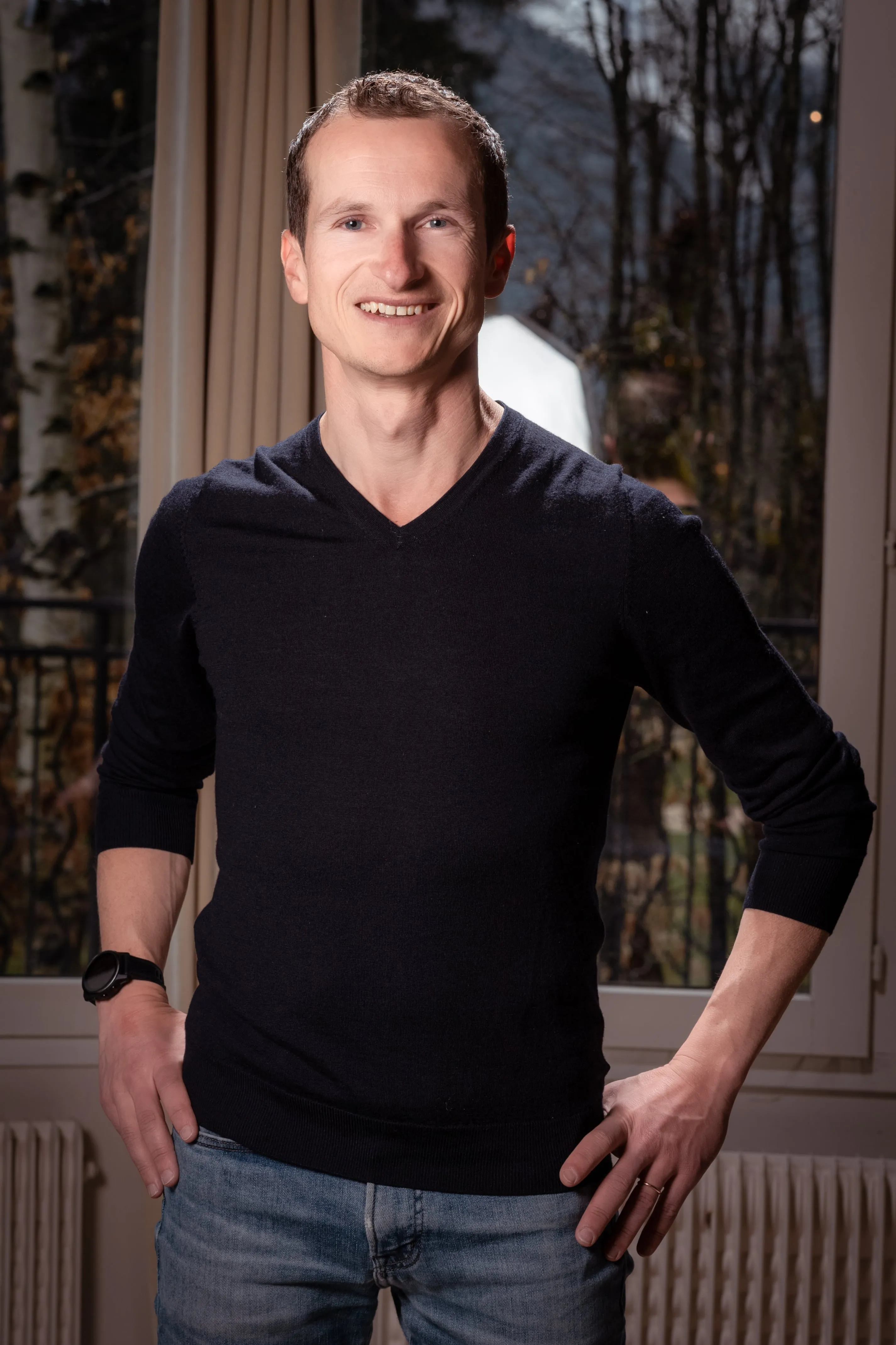 Portrait of Vincent Piche, founder of Marsanne Studio